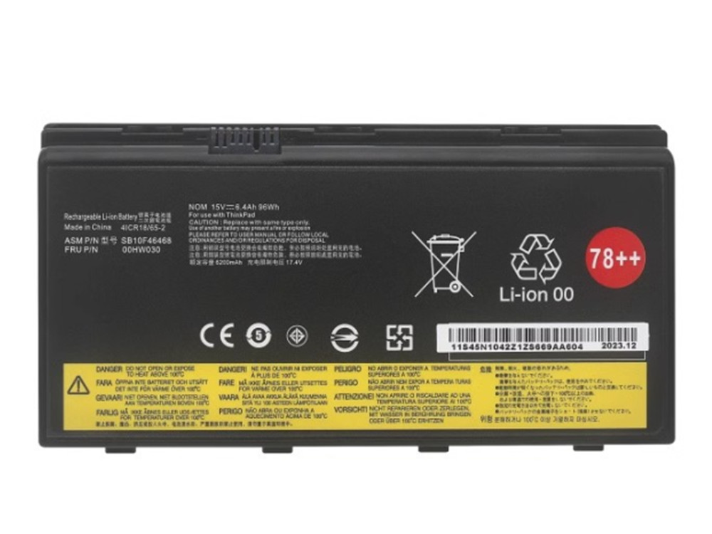 Lenovo ThinkPad P70 P71対応バッテリー