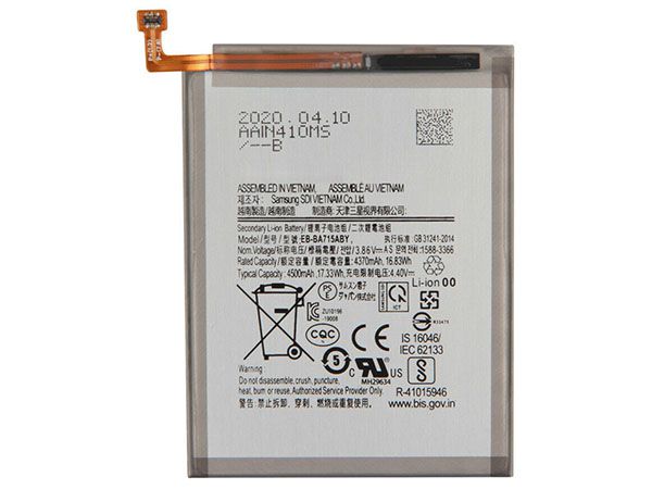 Samsung Galaxy A71 A715 SM-A7160対応バッテリー