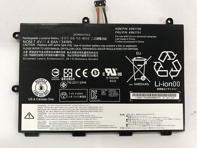 Lenovo ThinkPad Yoga 11e対応バッテリー