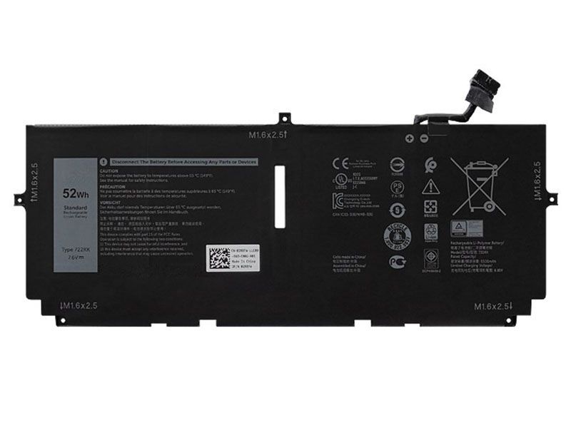 Dell XPS 13 9300 9310 2020 シリーズ対応バッテリー