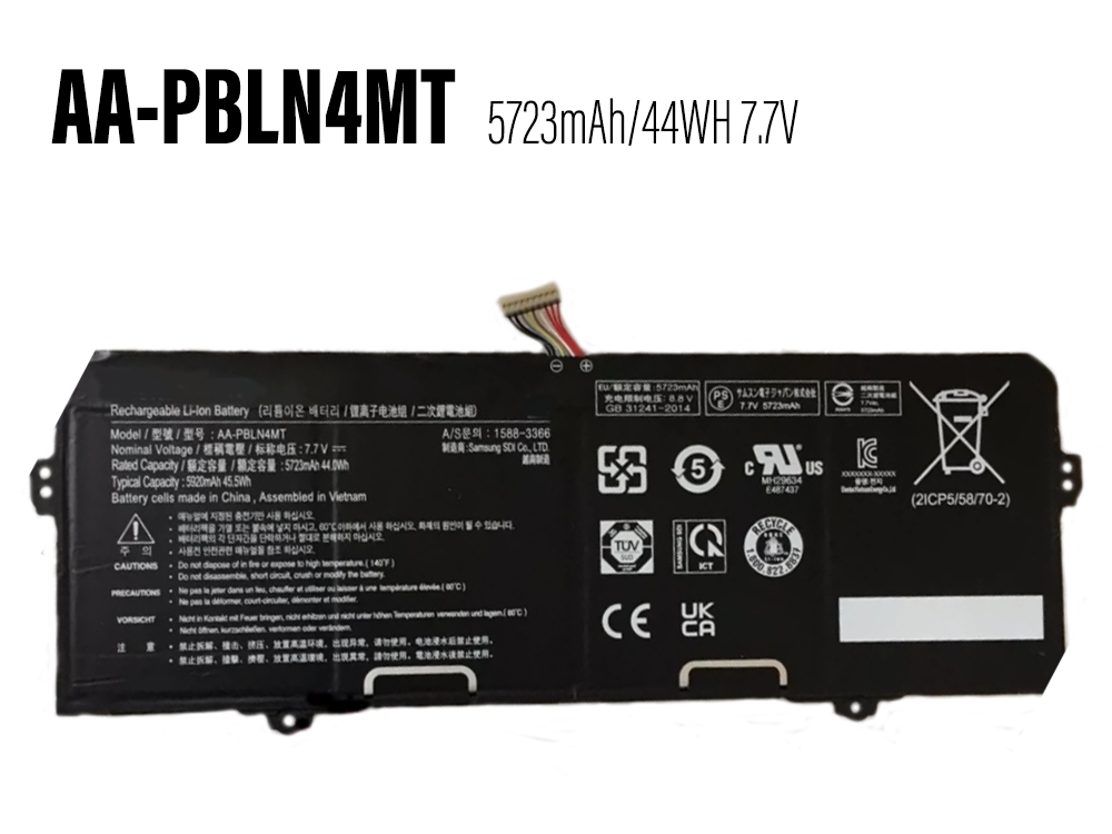 SAMSUNG AA-PBLN4MT対応バッテリー