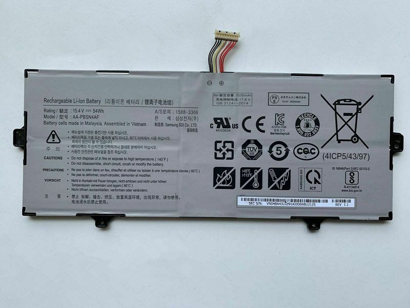 Samsung Notebook 9 Pen NP930SBE NT930SBE対応バッテリー