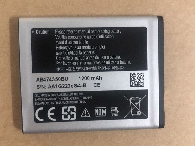 Samsung SGH-D780 D788 G810 G810C G818E i550対応バッテリー