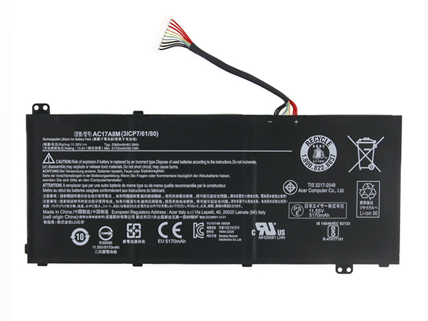 Acer Spin 3 SP314-51 14inch対応バッテリー