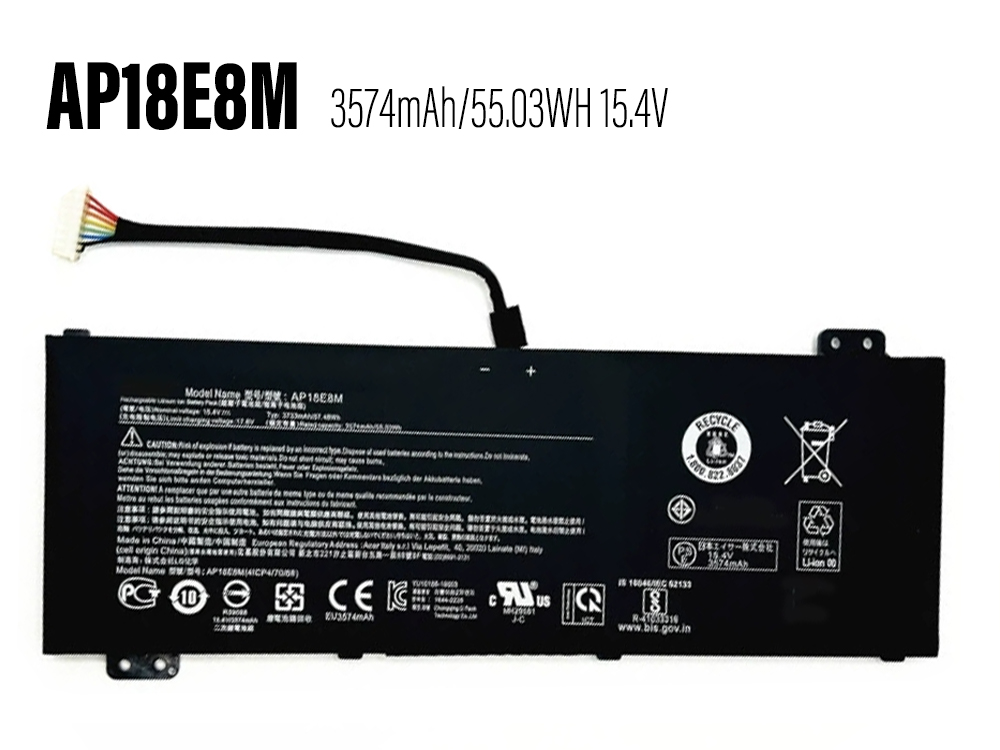 For ACER Nitro 5/AN515-54/AN517-51対応バッテリー