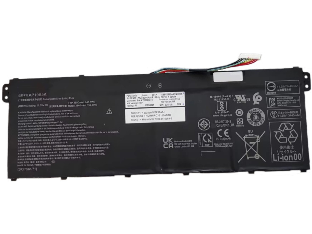 ACER Aspire7 A715-42/A315-56-57/CB315-3H対応バッテリー