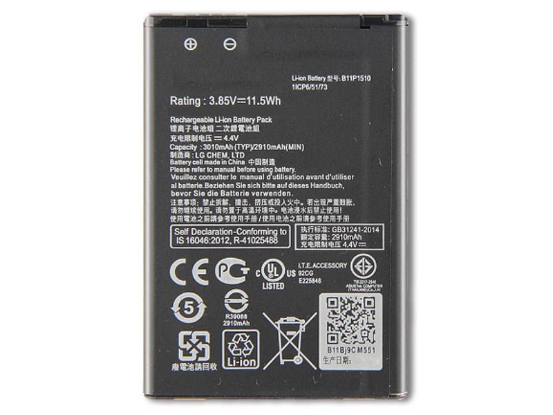 ASUS Zenfone Go Tv ZB551KL対応バッテリー