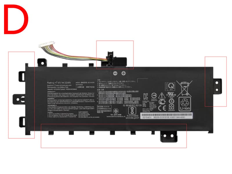 ASUS VivoBook 17 M712DA-WH34 M712D(DD17)対応バッテリー