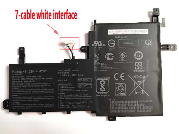 ASUS S531FA V531FL V531FA X531FA S531FL対応バッテリー