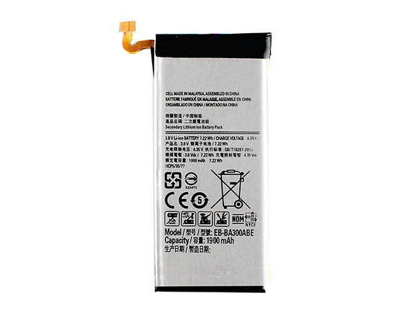 Samsung GALAXY A3 A3000 A3009 A300X A300 A30対応バッテリー