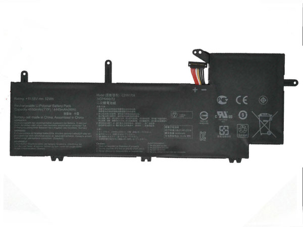 Asus Q535U Q535UD-BI7T11 0B200-02650000M対応バッテリー