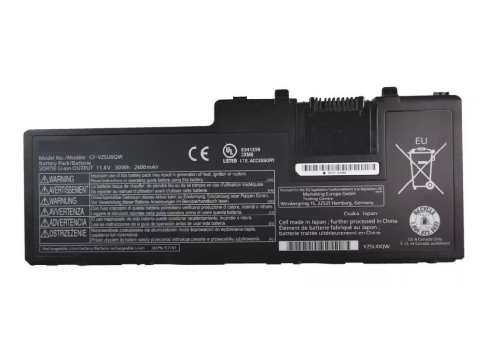 PANASONIC TOUGHBOOK FZ-A2/CF-20対応バッテリー