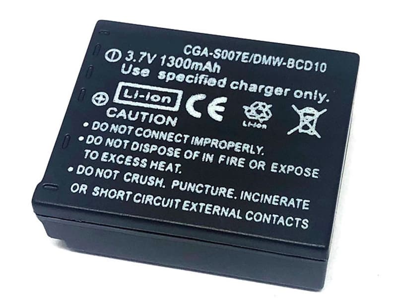 Panasonic Lumix DMC-TZ1 TZ2 TZ3 TZ4 TZ5対応バッテリー
