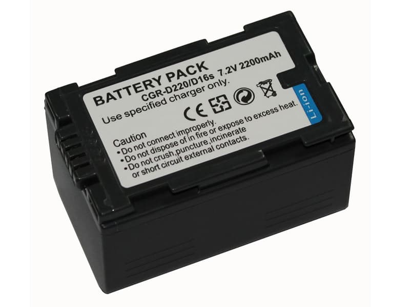 Panasonic NV-GS5 MX500 D220 D120対応バッテリー