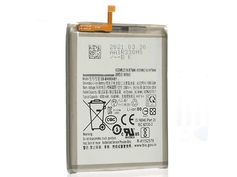 Samsung Galaxy Note 20 N980F SM-N980F対応バッテリー