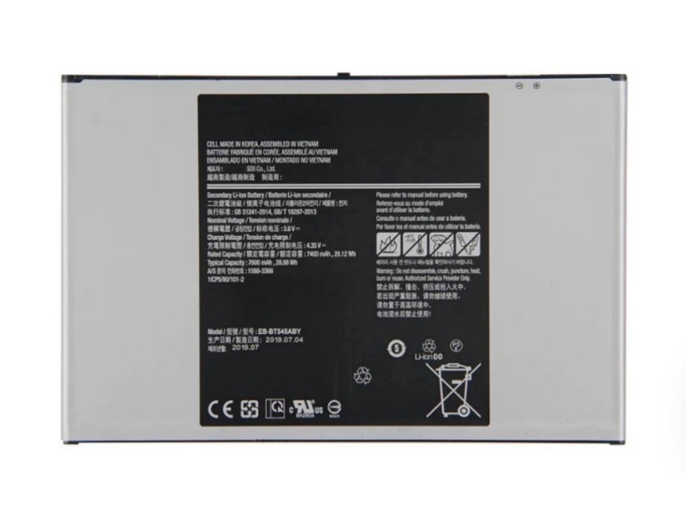 SAMSUNG Tab Active Pro SM-T540/T545/T547対応バッテリー
