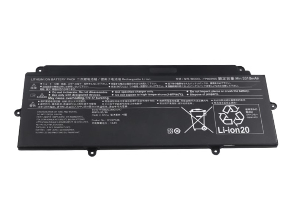 Fujitsu LifeBook U937 U938 FPCBP536 シリーズ対応バッテリー