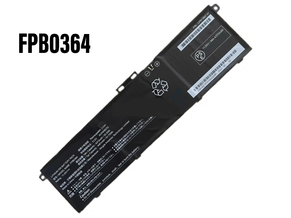 FUJITSU FPB0364対応バッテリー