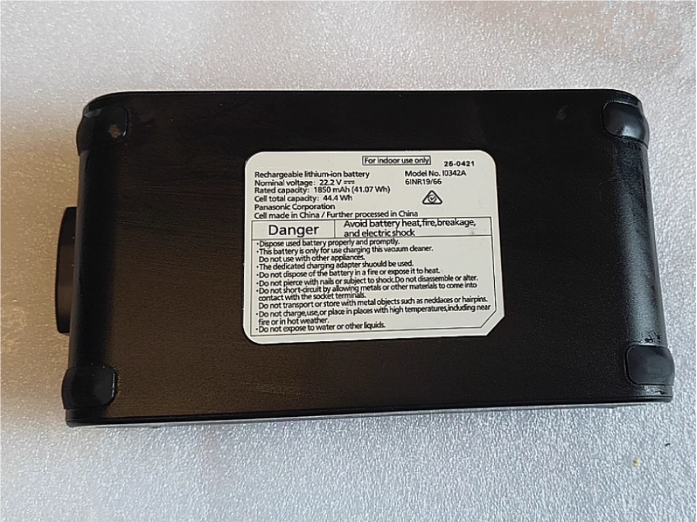 Panasonic I0342A Vacuum cleaner対応バッテリー