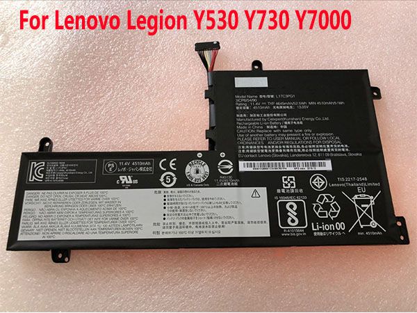 Lenovo Legion Y530 Y730 Y7000対応バッテリー