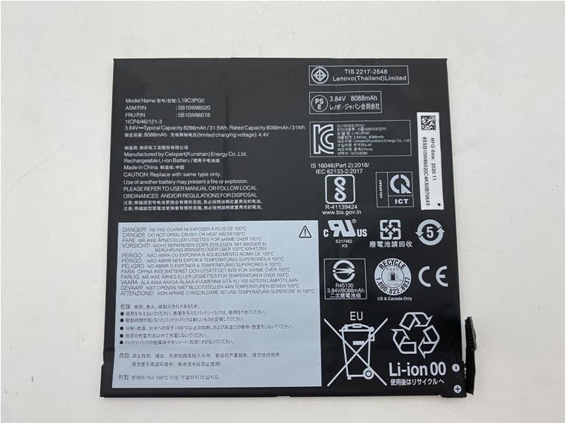 LENOVO Chromebook 10E Table対応バッテリー