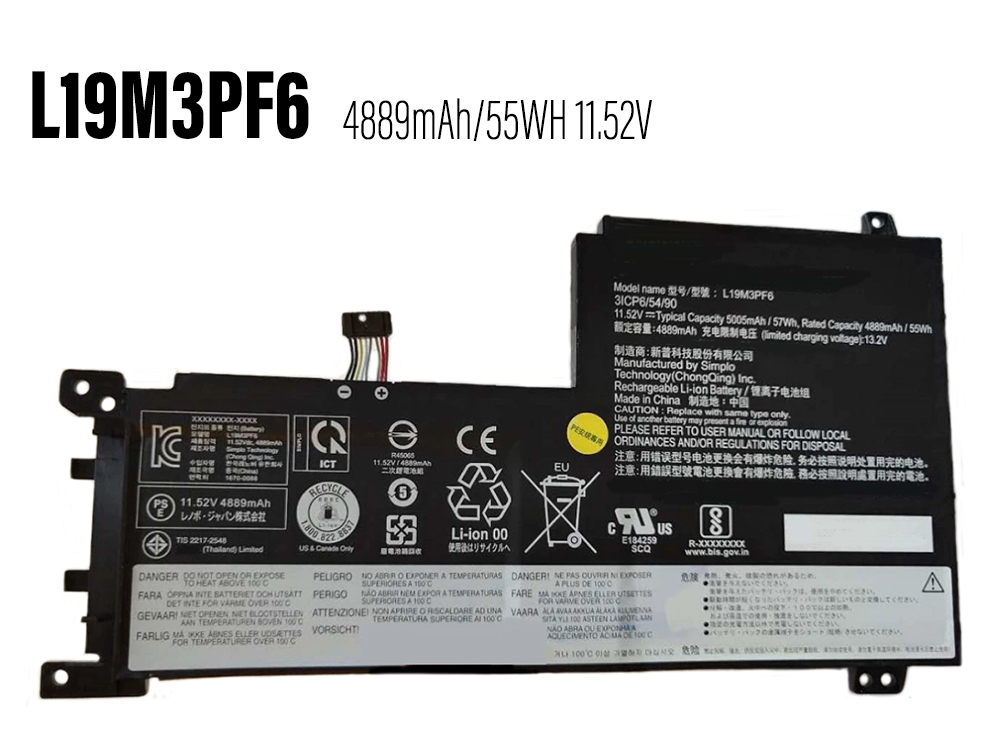 Lenovo IdeaPad 5 15IAL7 15iTL05 15.6inch対応バッテリー