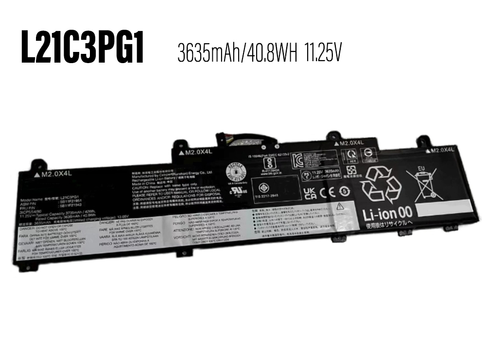 LENOVO ThinkPad L14 Gen 3 L15 Gen3対応バッテリー