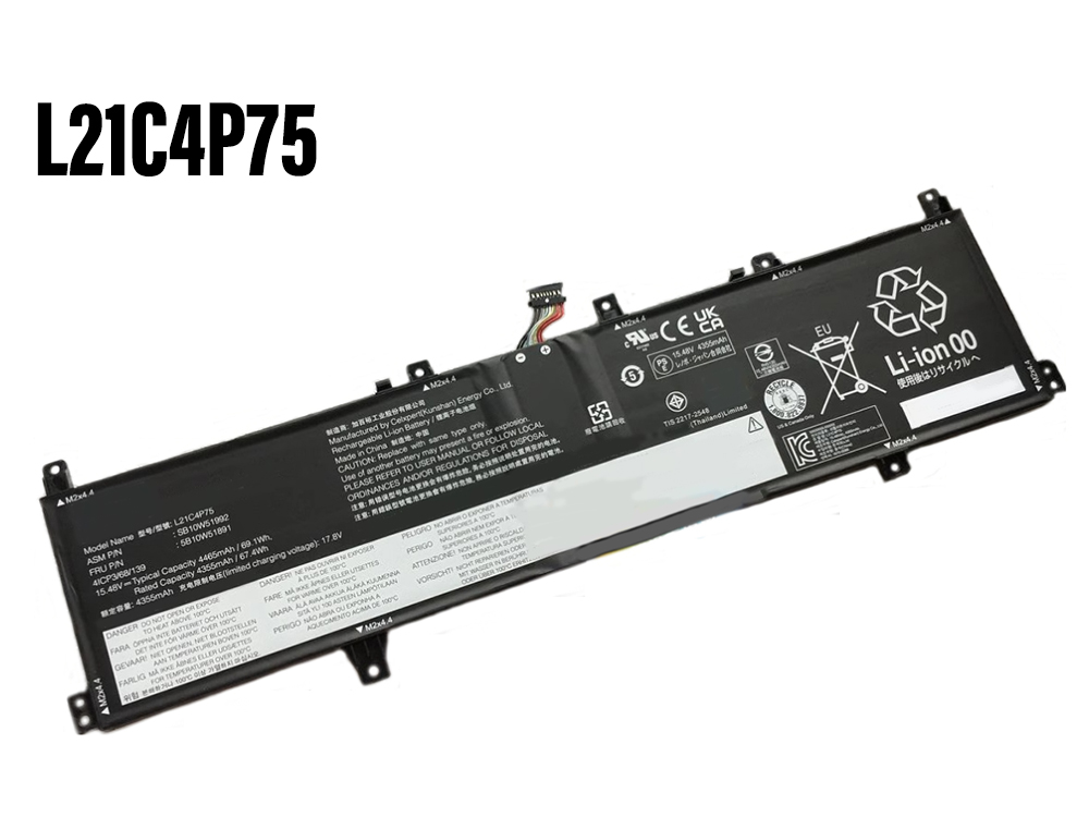 LENOVO L21C4P75対応バッテリー