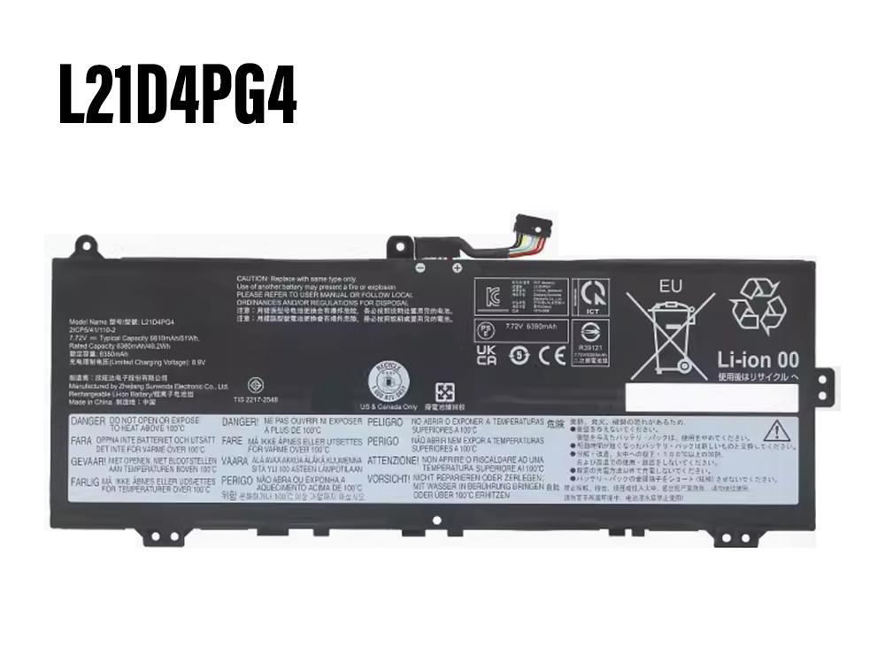 LENOVO L21D4PG4対応バッテリー