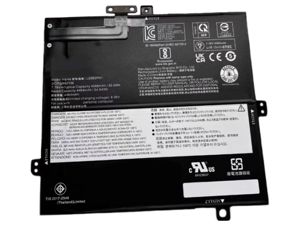 LENOVO L22B2PH1対応バッテリー