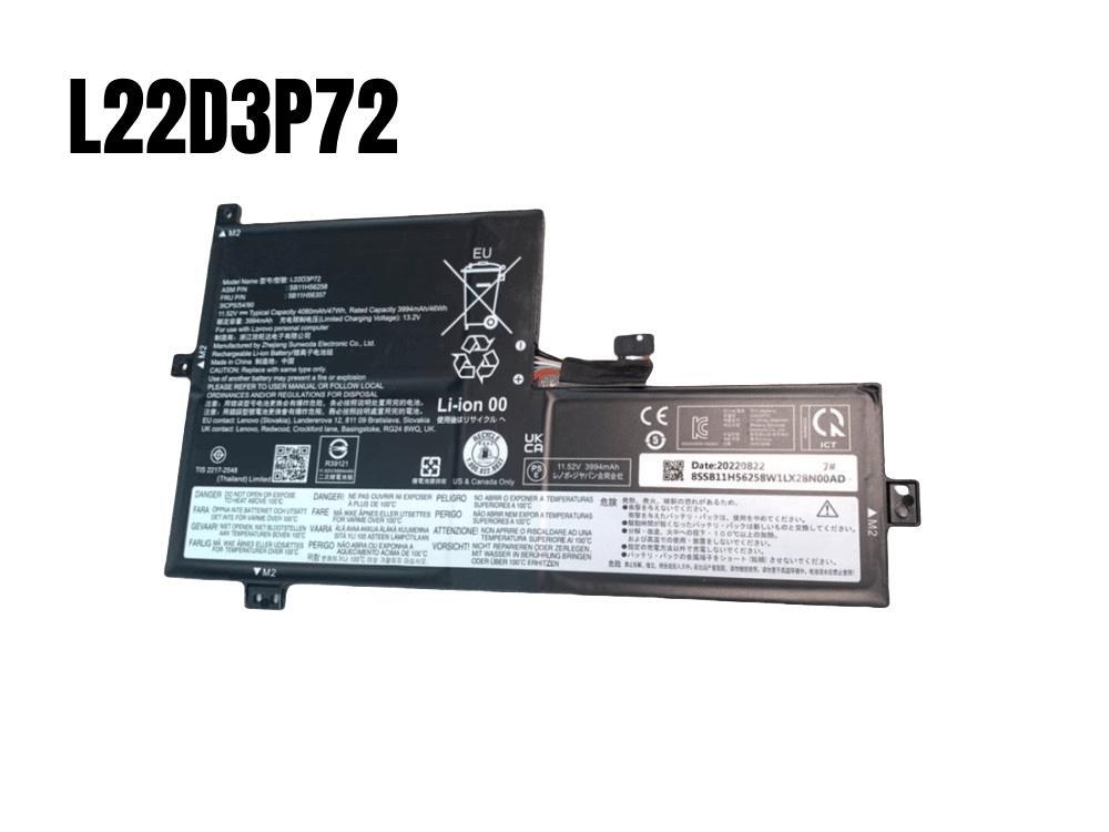 LENOVO L22D3P72 Sb11h56254対応バッテリー