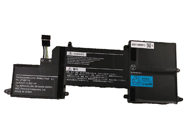 NEC PC-VP-BP116 4ICP4/48/76 4ICP4/48/78対応バッテリー