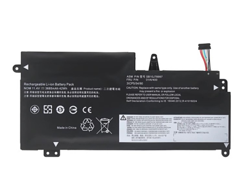 Lenovo ThinkPad S2 2018 20L1A005CD 20L1A00CCD対応バッテリー