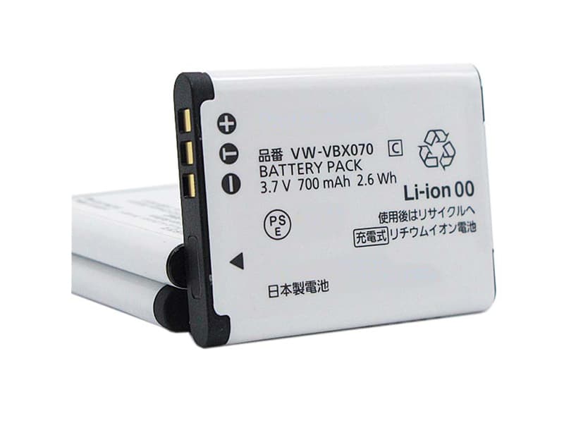 PANASONIC HX-DC2GK, HX-DC2H, HX-DC2W, HX-DC3, HX-DC3GK, HX-DC3K, HX-DC3R, HX-DC3W対応バッテリー