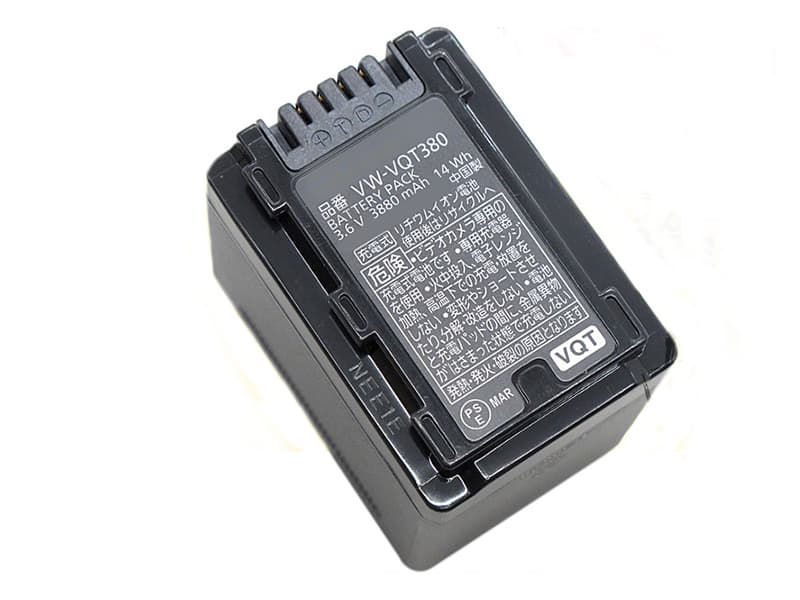PANASONIC HC-V230MGK, WX990M, WX990MGK, V520, V720, V520M, V550, V710, V130対応バッテリー