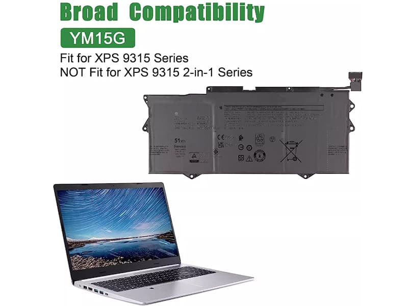 DELL XPS 9315対応バッテリー
