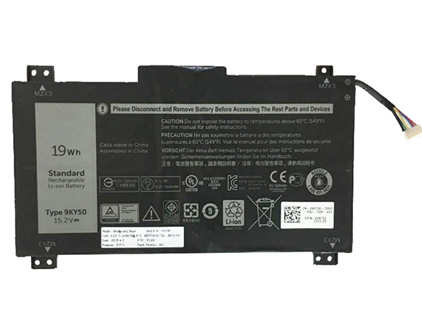 Dell 9KY50 4ICP3/40/72 シリーズ Laptop対応バッテリー