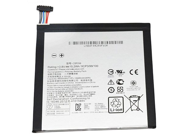 Asus ZenPad S 8.0 Z580CA 1ICP3/99/100対応バッテリー