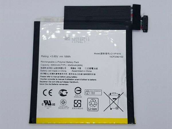 ASUS ZenPad Z8S P00J ZT582KL対応バッテリー