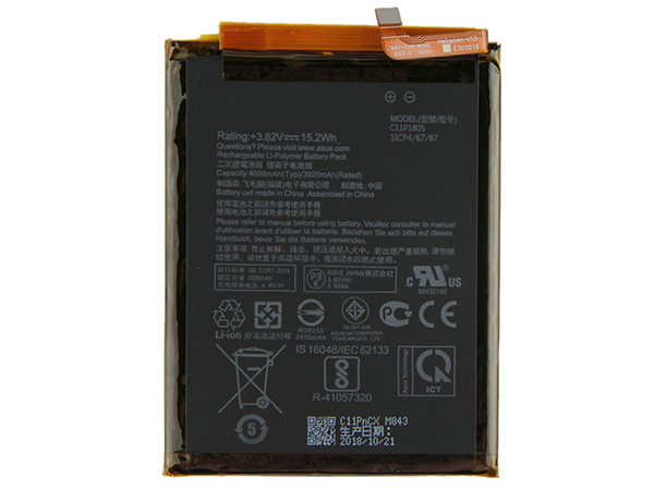 ASUS zenfone max M2 ZB633KL ZB632KL X01AD対応バッテリー