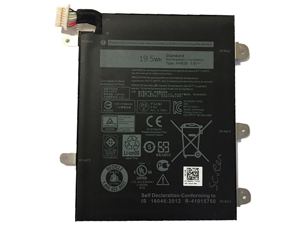 DELL Venue 8 Pro 5855 T03D 5845 シリーズ対応バッテリー