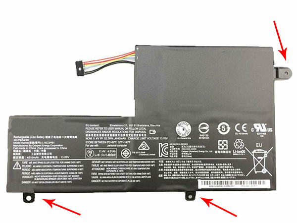 Lenovo Ideapad Flex 4 1470 1480 1580 Yoga 510対応バッテリー