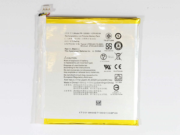 Acer Iconia One 7 B1-770 A5007 PR-329083対応バッテリー